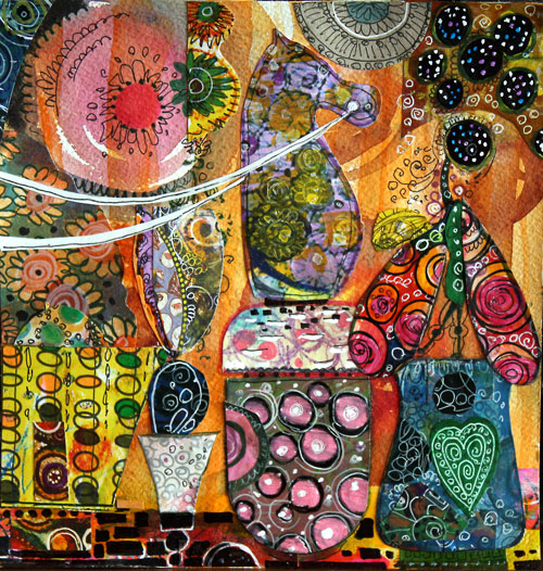 Should Be Higher, a collage by Peony and Parakeet