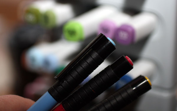 Markers, from the collection of Peony and Parakeet