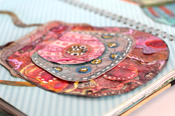Collage bag by Peony and Parakeet