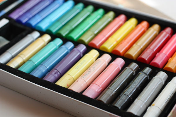 Faber & Castell Gelatos. Advice on mixing colors.