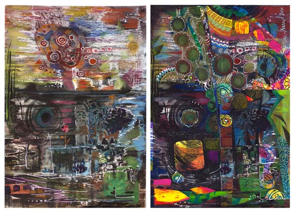 A muddy collage and the corrected version by Peony and Parakeet. See the video blog post on this subject!