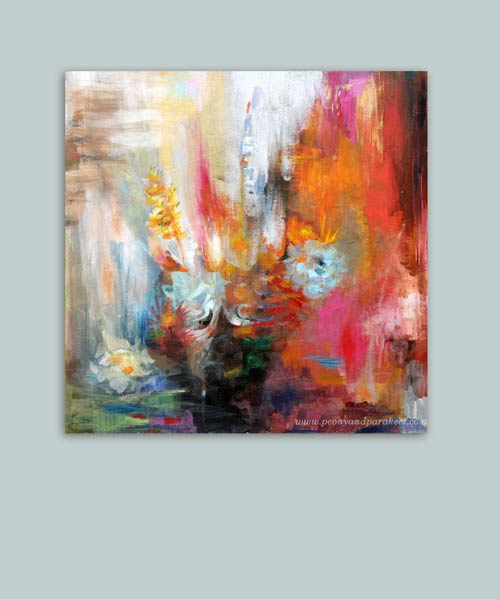 Free Spirit, a painting by Peony and Parakeet. Read more about freedom in art!
