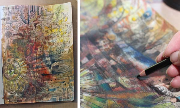 From intuitive to more intentional way of creating art, by Peony and Parakeet