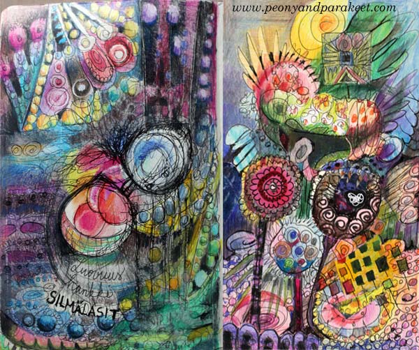 Exercises from the class Inspirational Drawing