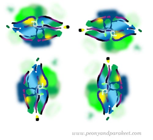 Tips for reducing stiffness by Paivi Eerola from Peony and Parakeet. See her article with more illustrated tips!