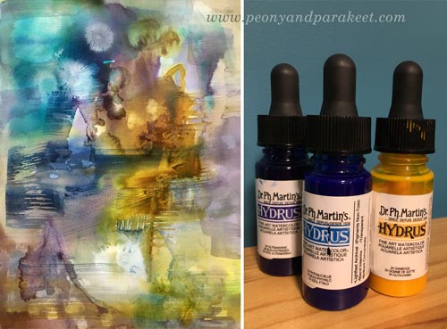 Dr Ph. Martin's Hydrus watercolors 