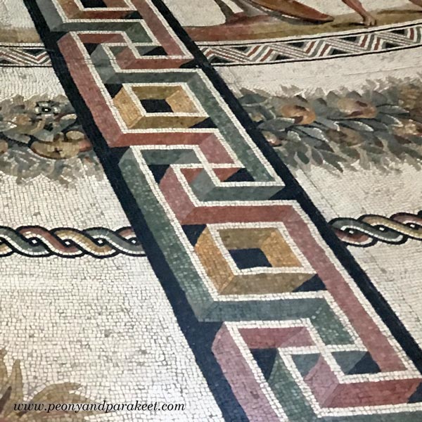 Mosaic floor from Vatican Museums.