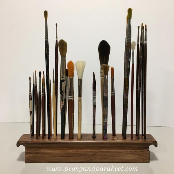 Paintbrush Holder