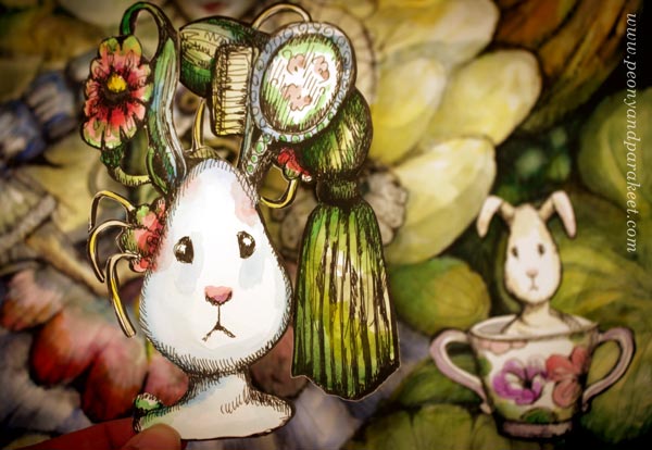 Drawing humorous art. Magical art hand-drawn by Paivi Eerola of Peony and Parakeet.