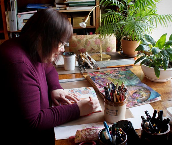 Paivi Eerola of Peony and Parakeet. Read about her artistic journey.