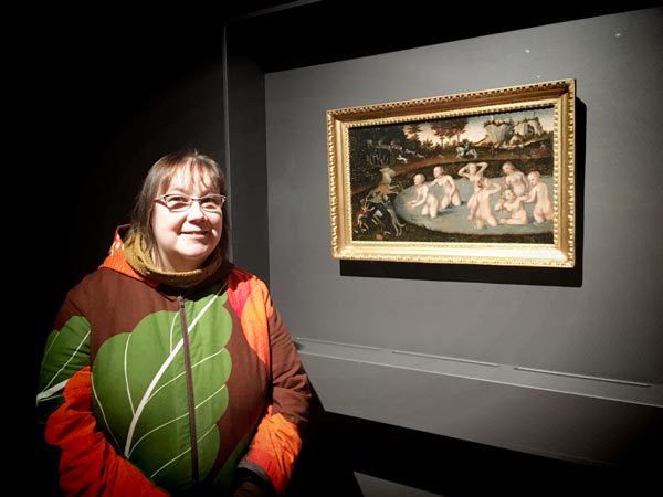 Paivi Eerola and Lucas Cranach, the Younger. See Paivi's blog post about moving from portraits to stories in visual expression.