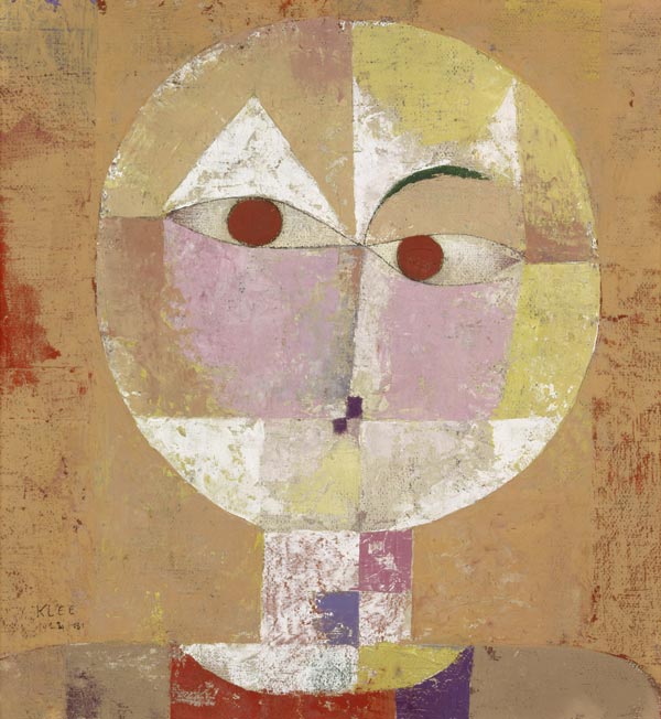 Paul Klee, Scenecio - Head of a Man Going Senile, 1922, 40.3 x 37.4 cm, Kunstmuseum Basel, Switzerland