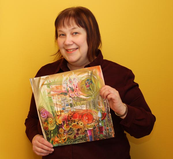 Paivi Eerola in 2015, after leaving a day job to become an artist