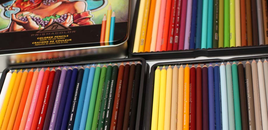 Prismacolor colored pencils