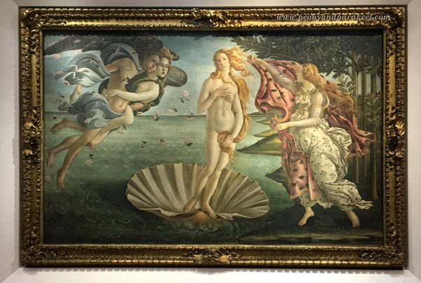 The Birth of Venus by Sandro Botticelli