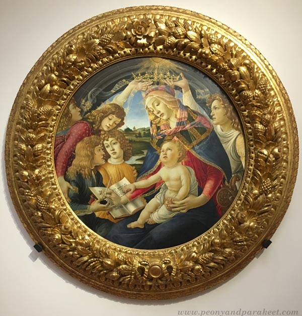Madonna of the Magnificat by Sandro Botticelli