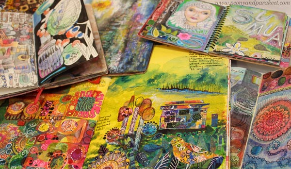 Art journals galore!