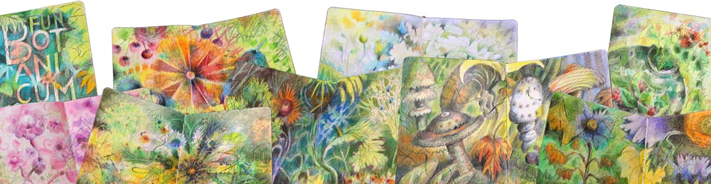 Fun Botanicum - a class where you make a chapter for your art journal