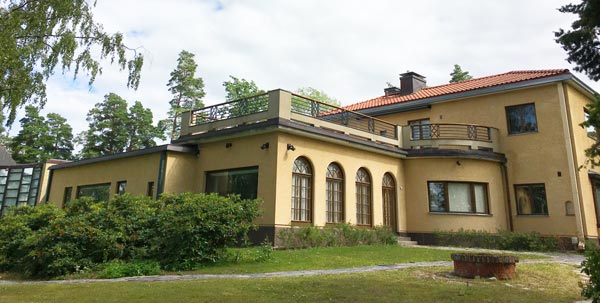 Villa Gyllenberg, Helsinki. Art museum.