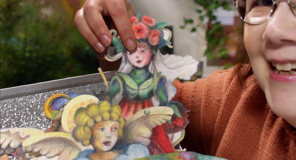 Doll World - an online art class for drawing people in adorable nature-inspired dresses.