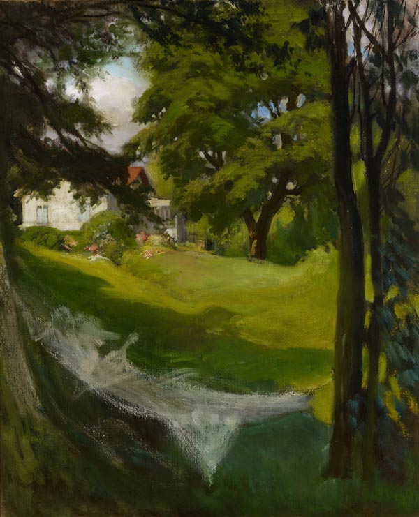 Albert Edelfelt, The Artist's Summer Villa in Haikko, oil on canvas, 1905.