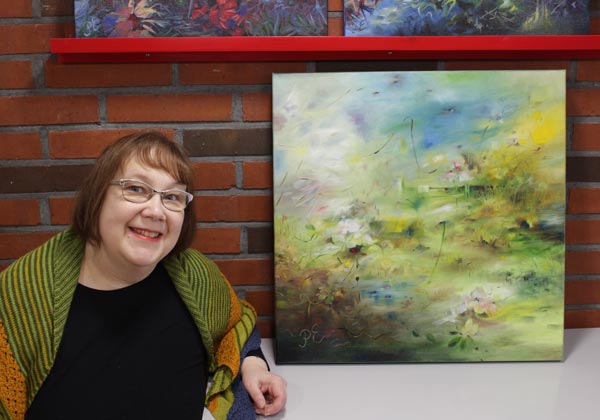 Paivi Eerola and her paintings. Read how she gets inspired by familiar things.