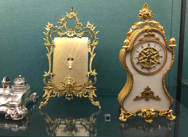Items from the antique collection of the Turku castle.