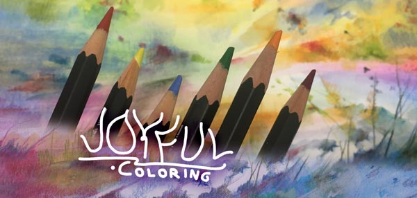 Joyful Coloring - an online art course for watercolor pencils. By Paivi Eerola of Peony and Parakeet.