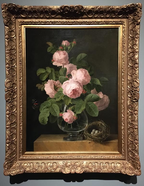 Bouquet of Roses by Jans Frans van Dael, oil on canvas, c. 1825