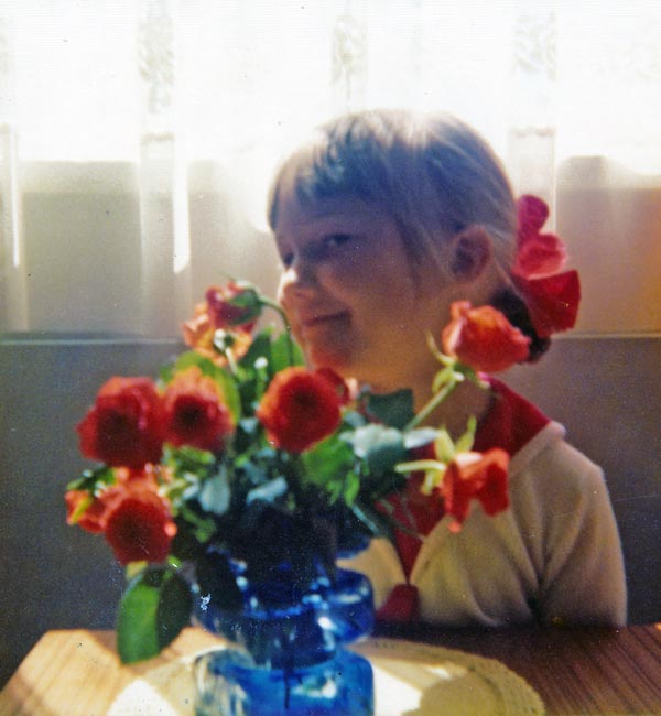 Summer dreaming, childhood photo.