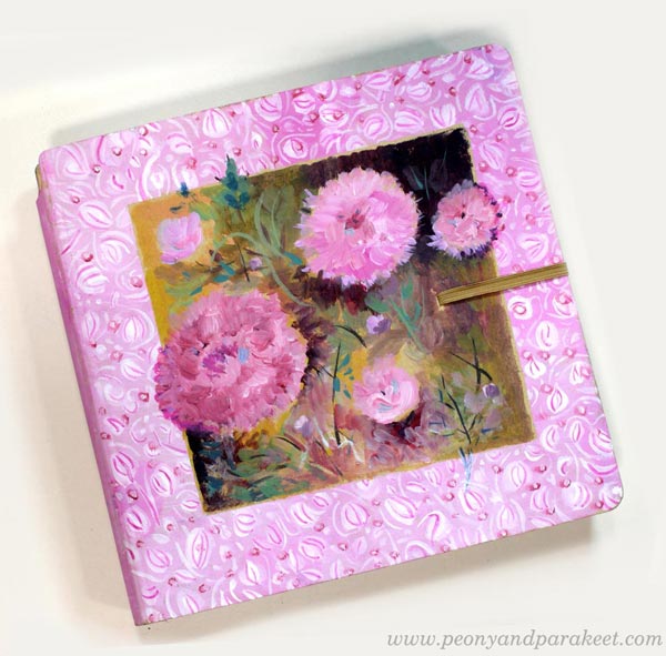 Full Dylusions art journal filled with art ideas. Watch the video!