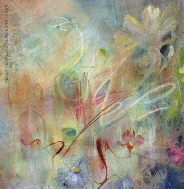 A detail of Cosmos, artwork by Päivi Eerola, Finland