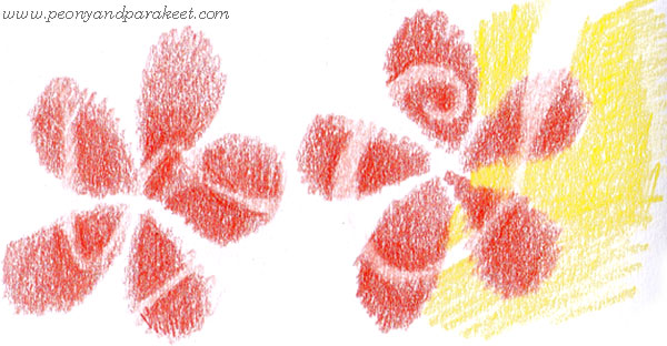 Drawing lines over an object, ideas for creating semi-abstract art