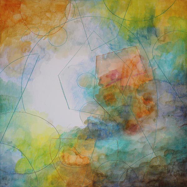 Step 2 for a modernistic drawing. See the full tutorial!