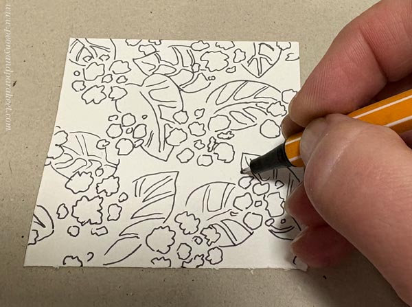 Drawing a simple pattern.